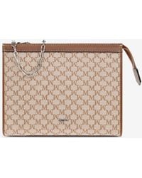 Max Mara - Small Monogram Jacquard Pouch Bag - Lyst
