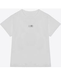 MM6 by Maison Margiela - Numeric Signature Patch T-Shirt - Lyst