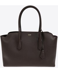Tom Ford - Large Alexander Grained Leather Tote Bag - Lyst