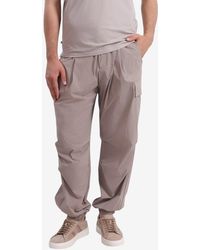 Herno - Elastic-Waistband Cargo Pants - Lyst