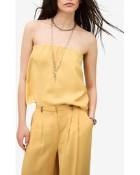 Ba&sh - Deborah Strapless Bustier Top - Lyst