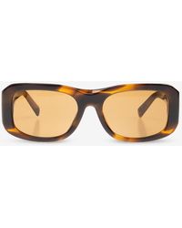 Dolce & Gabbana - Rectangular Logo Sunglasses - Lyst
