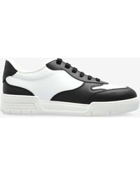 Moschino - Leather Sneakers - Lyst