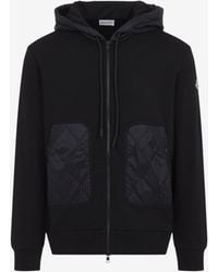 Moncler - Zip-Up Knit Hoodie - Lyst