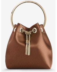 Jimmy Choo - Bon Bon Satin Handbag - Lyst