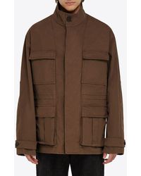 Ferragamo - Saharan Oversized Field Jacket - Lyst