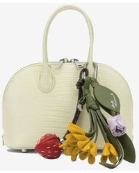 Self-Portrait - Mini Bowling Leather Handbag - Lyst