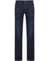 Tom Ford - Logo Patch Straight-Leg Jeans - Lyst