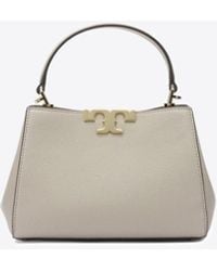 Tory Burch - Mini Eleanor Leather Top Handle Bag - Lyst