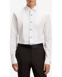 BOSS - Long-Sleeved Poplin Shirt - Lyst