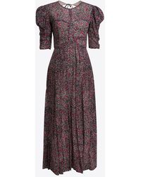 Isabel Marant - Sichellia Printed Maxi Dress - Lyst