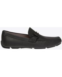Ferragamo - Front 4 Calf Leather Loafers - Lyst