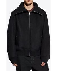 Rick Owens - Blixa Dracucollar Jacket - Lyst