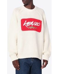 KENZO - X Futura 2000 Logo Wool Sweater - Lyst