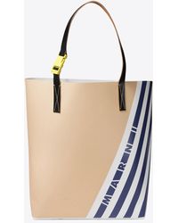Marni - Tribeca Logo Tote Bag - Lyst