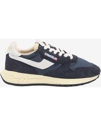 Autry - Reelwind Suede Low-Top Sneakers - Lyst
