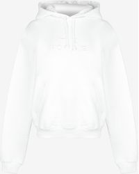 Marc Jacobs - Embroidered Logo Hooded Sweatshirt - Lyst