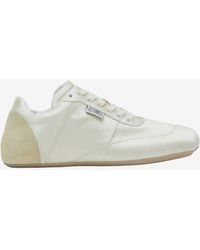 MM6 by Maison Margiela Lace-Up Sneakers in Black | Lyst