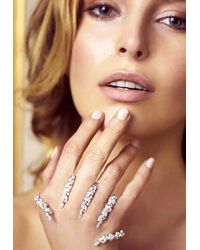 YEPREM Y-conic Ring With 18-karat Diamond Embellishments Onesize - Multicolor