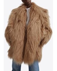 Frankie Shop - Miley Oversized Faux Fur Jacket - Lyst