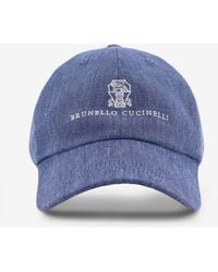 Brunello Cucinelli - Logo Embroidered Baseball Cap - Lyst