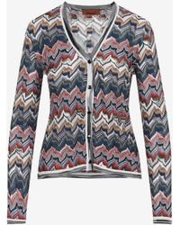 Missoni - Buttoned Cardigan - Lyst