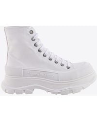 McQueen - Tread Slick Canvas Shoe - Lyst