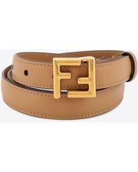 Fendi - Ff Leather Belt - Lyst