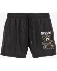 Moschino - Teddy Bear Print Swim Shorts - Lyst