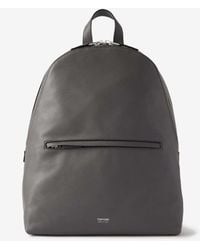 Tom Ford - Logo Stamped Leather Zipped Backpack - Lyst