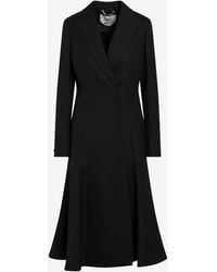 Fendi - Double-Breasted Wool Coat - Lyst