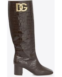 Dolce & Gabbana - Jackie 60 Boots - Lyst