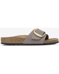 Birkenstock - Madrid Big Buckle Leather Sandals - Lyst