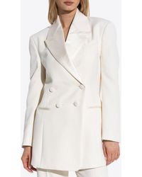 Givenchy - Double-Breasted Blazer - Lyst