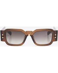 Balmain - Olivier Iii Rectangular Sunglasses - Lyst