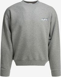Autry - Logo Print Jersey Knit Sweatshirt - Lyst