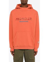 Moncler - X Salehe Bembury Logo-Print Hooded Sweatshirt - Lyst