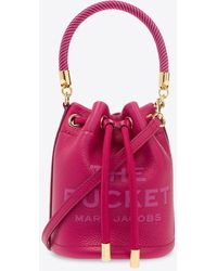 Marc Jacobs - The Mini Logo Bucket Bag - Lyst