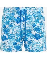 Vilebrequin - Moorise Floral Swim Shorts - Lyst
