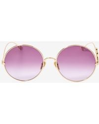 Chloé - 60S Round Sunglasses - Lyst