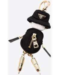 Prada - Soft Robot Key-Ring And Bag Charm - Lyst