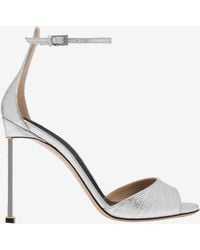 Tom Ford - Tejus Spire 105 Laminated Printed Sandals - Lyst