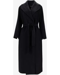 Max Mara - Paola Wool And Cashmere Belted Long Coat - Lyst