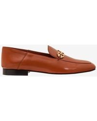 Ferragamo - Louis Gancini Calf Leather Loafers - Lyst