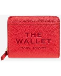 Marc Jacobs - Mini Leather Compact Wallet - Lyst