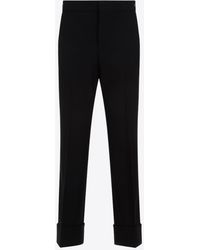 Gucci - Tailored Wool Pants - Lyst