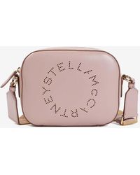 Stella McCartney - Mini Perforated Logo Camera Bag - Lyst
