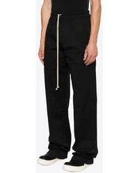Rick Owens - Dietrich Drawstring-Waistband Loose Pants - Lyst