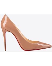 Christian Louboutin - Kate 100 Patent Leather Pumps - Lyst