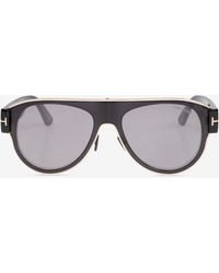 Tom Ford - T Logo Aviator Sunglasses - Lyst
